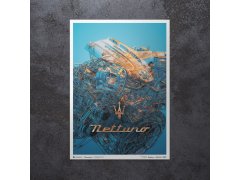 Automobilist Posters | Maserati Nettuno - Engine - Live Audacious | Limited Edition 4