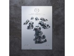 Automobilist Posters | Mercedes-AMG Petronas F1 Team - 7 Formula 1® World Constructors´ Championships | Collector’s Edition 7
