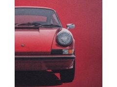 Automobilist Posters | Porsche 911 RS - 1973 - Red, Limited Edition of 911, 50 x 70 cm 4