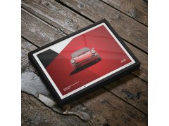 Automobilist Posters | Porsche 911 RS - 1973 - Red, Limited Edition of 911, 50 x 70 cm 10