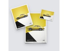 Automobilist Posters | Porsche 911 RS - 1973 - Yellow, Limited Edition of 911, 50 x 70 cm 10