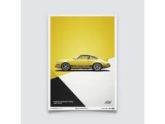 Porsche 911 RS - Yellow - Limited Poster