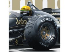 Automobilist Posters | Lotus 97T - Ayrton Senna - Tribute - Estoril - 1985 - Horizontal | Limited Edition 6