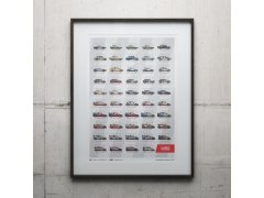 Automobilist Posters | WRC Manufacturers’ Champions - 49th Anniversary - 1973-2021 | Limited Edition 5