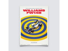 Automobilist Posters | Williams Racing - FW14B - F1® World Drivers´ & Constructors´ Champion - 1992 | Limited Edition