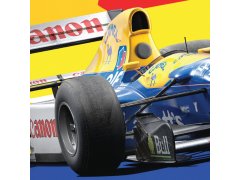 Automobilist Posters | Williams Racing - Red Five - F1® World Drivers´ & Constructors´ Champion - 1992 | Mini Poster 2