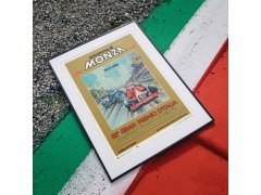 Automobilist Posters | Monza Circuit - 100 Years Anniversary - 1981 | Limited Edition 10