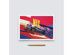 Automobilist Posters | Oracle Red Bull Racing - Max Verstappen - 2022, Mini Edition, 21 x 30 cm