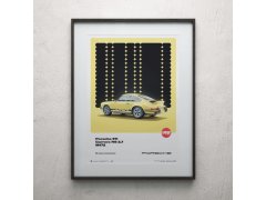 Automobilist Posters | Porsche 911 Carrera RS 2.7 - 50th Anniversary - 1973 - Yellow, Limited Edition of 200, 50 x 70 cm 5