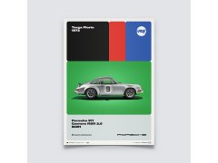 Automobilist Posters | Porsche 911 RSR - 50th Anniversary - Targa Florio - 1973, Limited Edition of 200, 50 x 70 cm