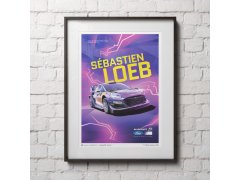 Automobilist Posters | M-Sport - Ford Puma Hybrid Rally1 - Sébastien Loeb - 2022, Limited Edition of 200, 50 x 70 cm 4