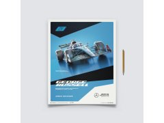 Automobilist Posters | Mercedes-AMG Petronas F1 Team - George Russell - 2022, Classic Edition, 40 x 50 cm