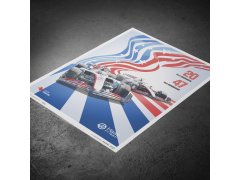 Automobilist Posters | Haas F1 Team - United States Grand Prix - 2022, Limited Edition of 500, 50 x 70 cm 5