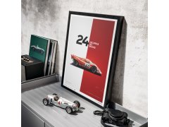 Automobilist Posters | Porsche 917 - Salzburg - 24 Hours of Le Mans - 1970, Classic Edition, 40 x 50 cm 5