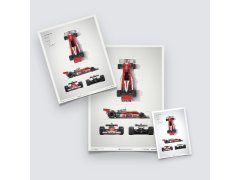 Automobilist Posters | McLaren M23 - James Hunt - Blueprint - Japanese GP - 1976, Classic Edition, 40 x 50 cm 9