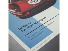 Automobilist Posters | De Tomaso Project P - Front view - 2019 | Unlimited Edition 6