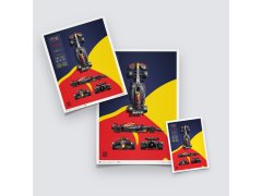 Automobilist Posters | Oracle Red Bull Racing - RB18 - Blueprint - 2022, Limited Edition of 200, 50 x 70 cm 2