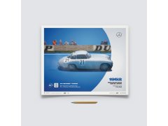 Automobilist Posters | Mercedes-Benz 300 SL (W194) - 24h Le Mans - 100th Anniversary - 1952, Classic Edition, 40 x 50 cm