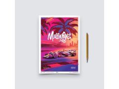 Automobilist Posters | Oracle Red Bull Racing - Melbourne - 2023, Mini Edition, 21 x 30 cm