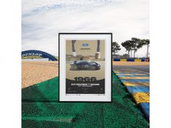 Automobilist Posters | Ford GT40 Mk.II - 24h Le Mans - 100th Anniversary - 1966, Mini Edition, 21 x 30 cm 6