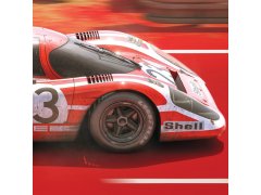 Automobilist Posters | Porsche 917 KH - 24h Le Mans - 100th Anniversary - 1970, Mini Edition, 21 x 30 cm 4