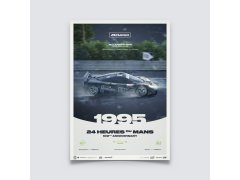 Automobilist Posters | McLaren F1 GTR - 24h Le Mans - 100th Anniversary - 1995, Limited Edition of 200, 50 x 70 cm