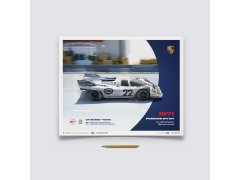 Automobilist Posters | Porsche 917 KH - 24h Le Mans - 100th Anniversary - 1971, Classic Edition, 40 x 50 cm