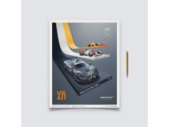 Automobilist Posters | McLaren Racing - The Triple Crown - 60th Anniversary, Classic Edition, 40 x 50 cm