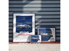 Automobilist Posters | Porsche 962 C - 24h Le Mans - 100th Anniversary - 1986, Classic Edition, 40 x 50 cm 4