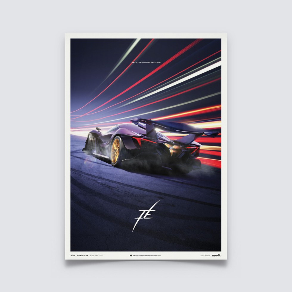 Apollo IE - Powerslide - Poster - Další zboží F1 Plakáty
