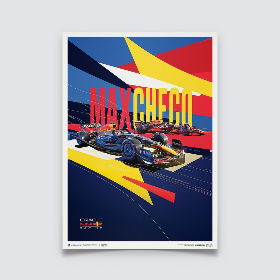 Automobilist Posters | Oracle Red Bull Racing - Team - 2022 | Limited Edition - Další zboží F1 Plakáty