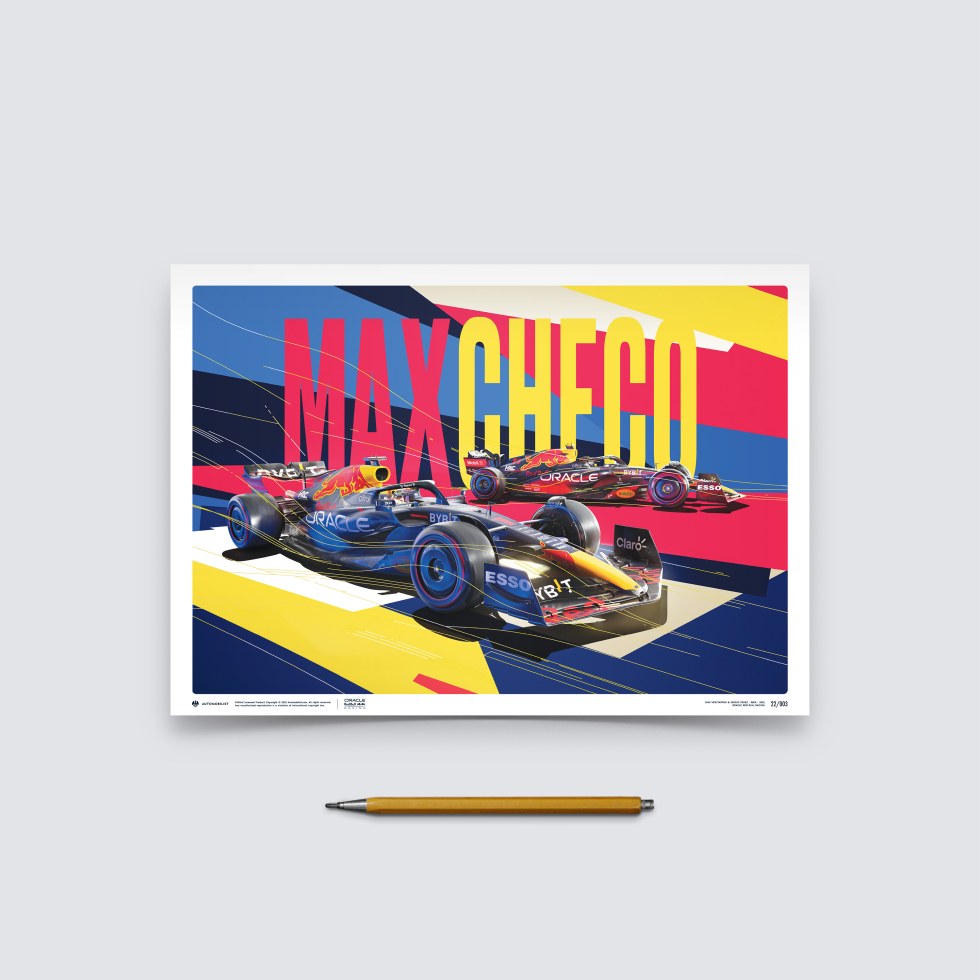 Automobilist Posters | Oracle Red Bull Racing - Team - 2022, Mini Edition, 21 x 30 cm - Další zboží F1 Plakáty