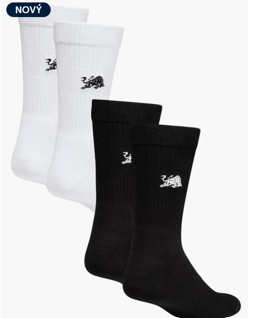 Red Bull Ring unisex ponožky 2 páry černé/bílé - Další zboží F1 Ponožky