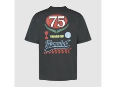Formula 1 F1 2025 pánské tričko s potiskem 75 let černé 2