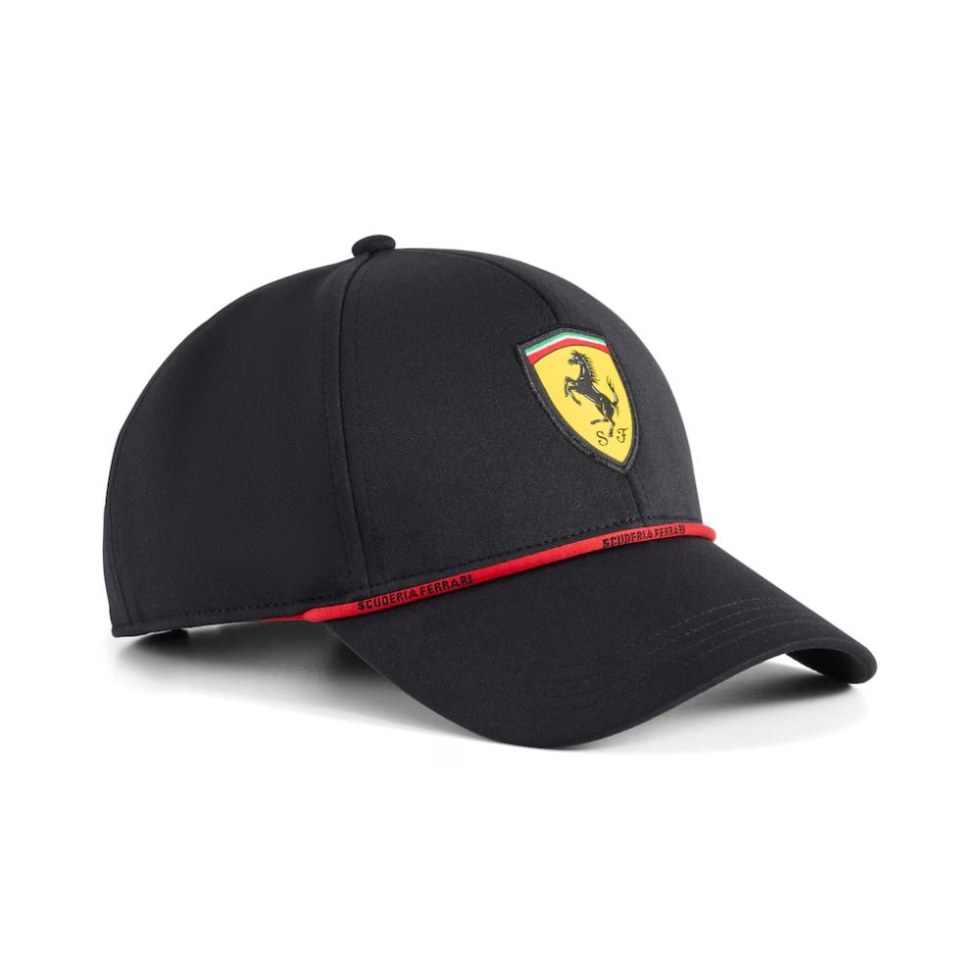 Ferrari F1 2026 BB kšiltovka Classic s&nbsp;červeným proužkem - černá - Další zboží F1 Týmy F1