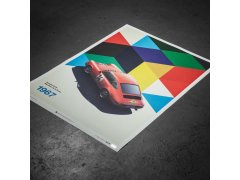 Porsche 911R - Red - Marathon de la Route - 1967 - Limited Poster 2