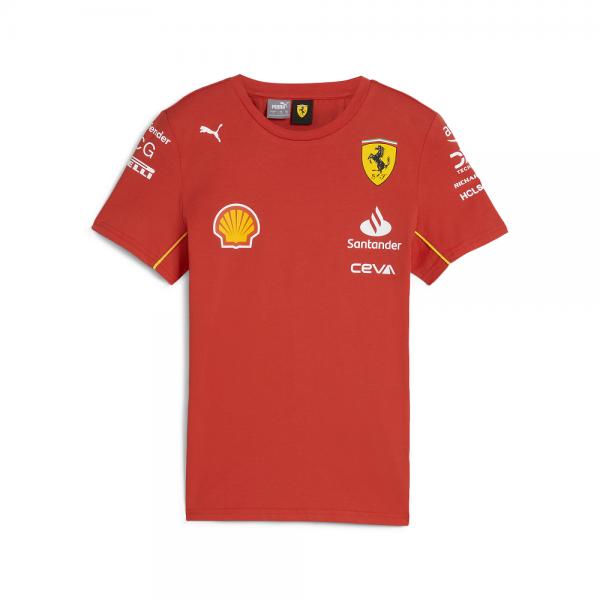 Ferrari dětské týmové tričko 2024 - Děti Trička