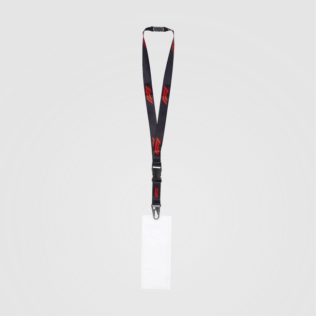 F1 logo klíčenka na krk s&nbsp;pouzdrem - Doplňky Přívěsky a&nbsp;šňůry na klíče