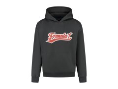 Formule 1 pánská mikina s&nbsp;kapucí Heritage Graphic black F1 Team 2025 7580568