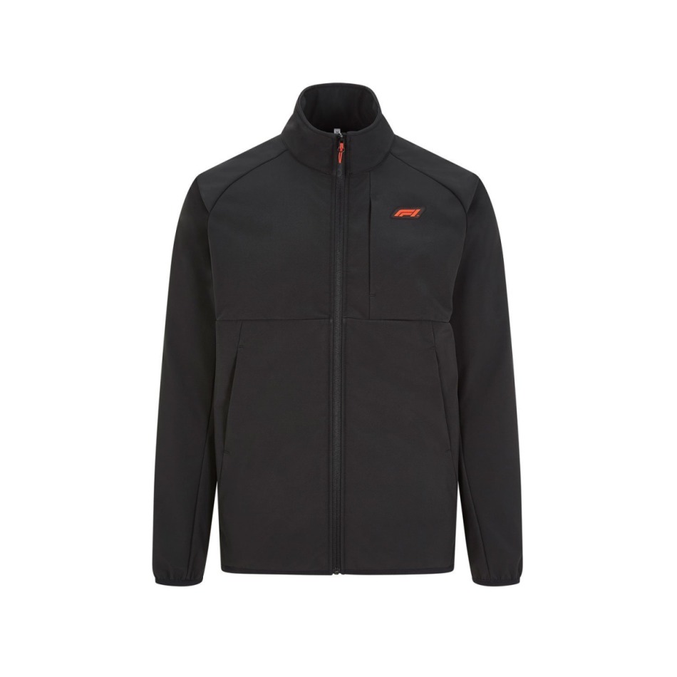 Formule 1 pánská bunda tech softshell black 2020