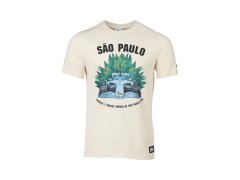 Formule 1 pánské tričko Brazil GP beige 2025 7579844