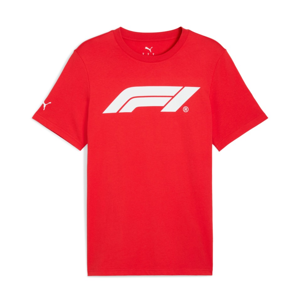 Formule 1 pánské tričko logo red 2026 - F1 trička, polo trička, košile