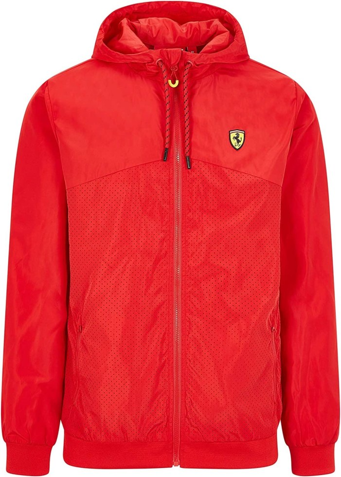 Ferrari Men FW Windbreaker pánská bunda červená - Ferrari Bundy