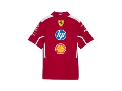 Ferrari F1 2025 týmové dámské polo tričko červené 2