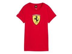 Ferrari F1 2026 dámské tričko s velkým logem - červené
