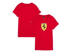 Ferrari F1 2026 dámské tričko s&nbsp;velkým logem - červené 3