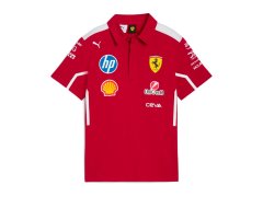 Ferrari dětské polo tričko official Teamline Replica F1 Team 2025