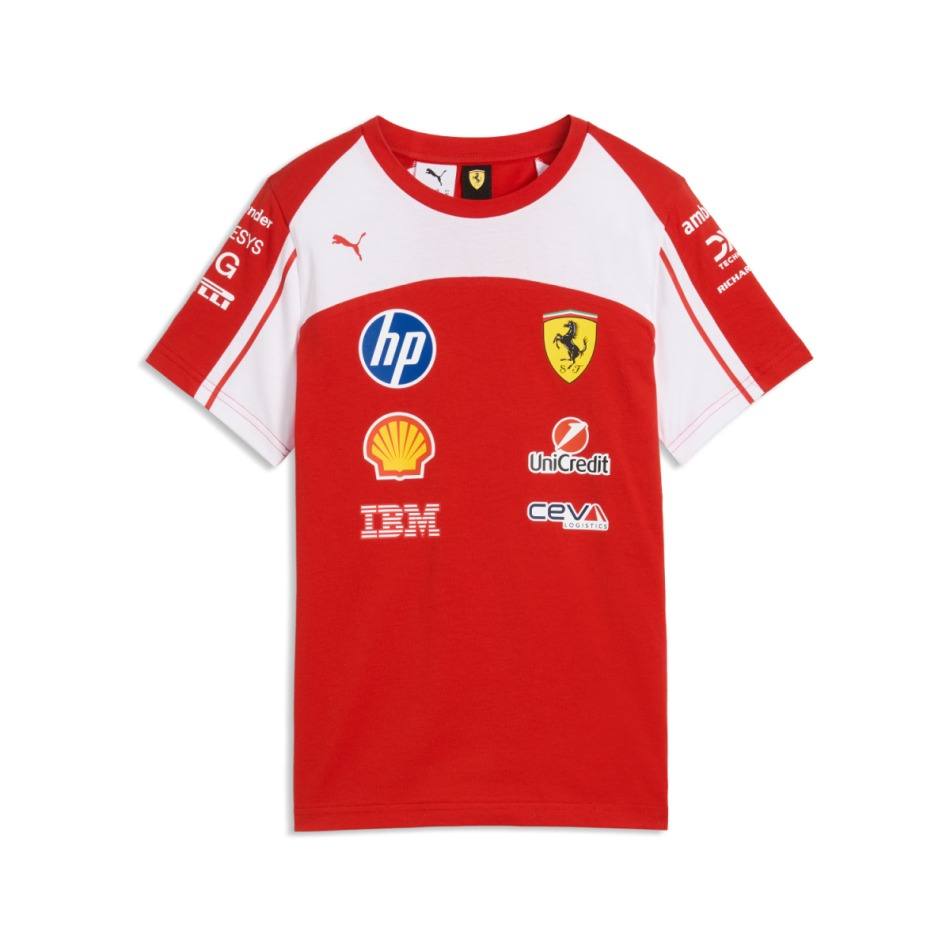 Ferrari dětské tričko official Teamline Replica F1 Team 2026