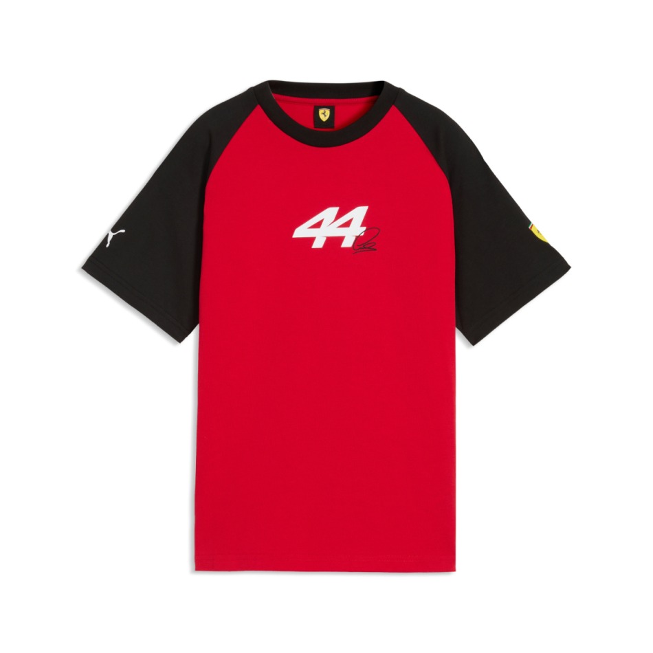 Ferrari dětské tričko Levis Hamilton #44 Graphic red F1 Team 2026