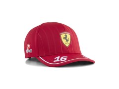Ferrari F1 2025 kšiltovka Charles Leclerc dětská červená